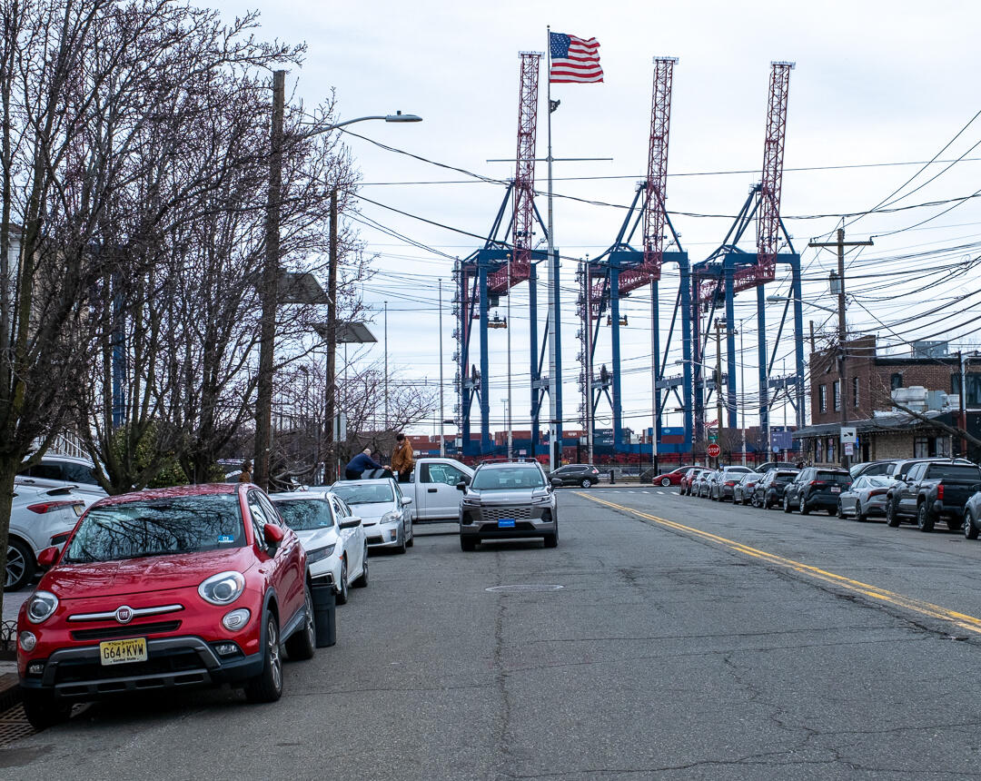 Exit 13 - Parked here.