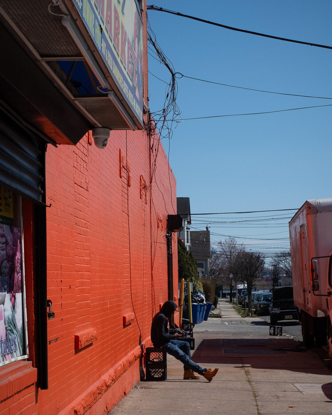 Exit 13 - Between shifts.